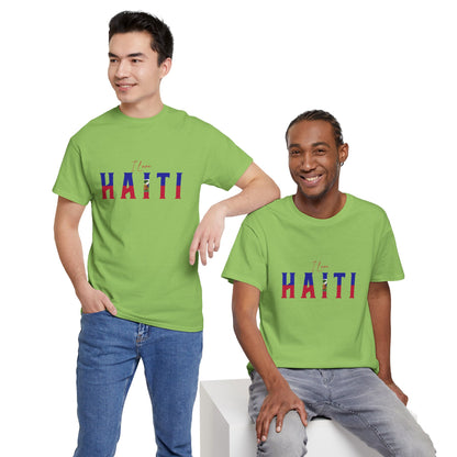 Unisex Heavy Haiti Katoenen T-shirt