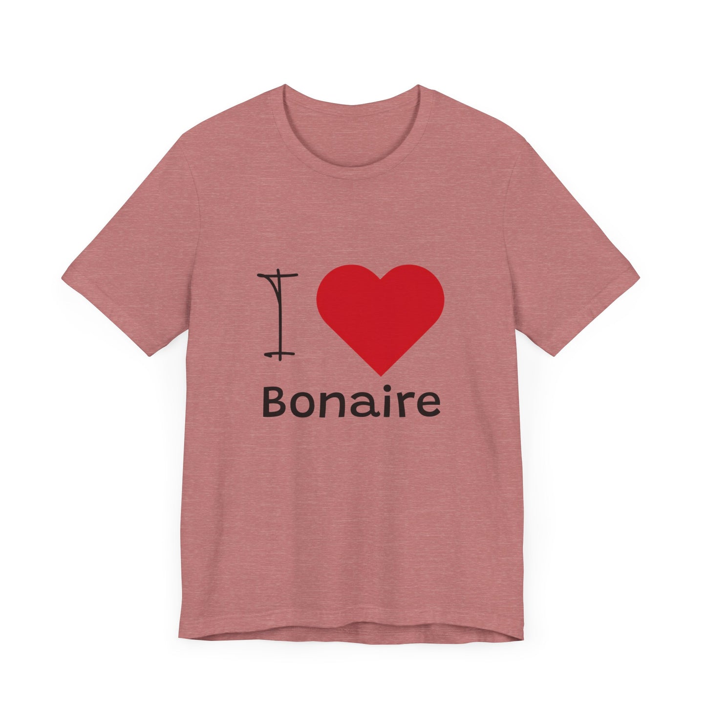 Unisex Jersey Bonaire T-shirt met korte mouwen 