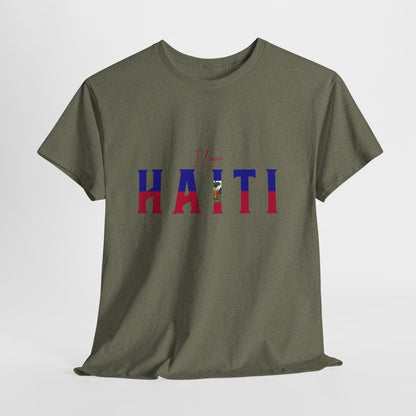 Unisex Heavy Haiti Katoenen T-shirt