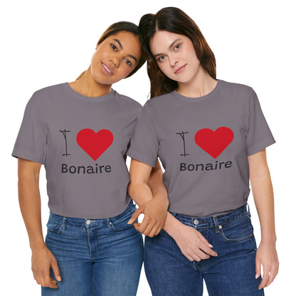 Unisex Jersey Bonaire T-shirt met korte mouwen 