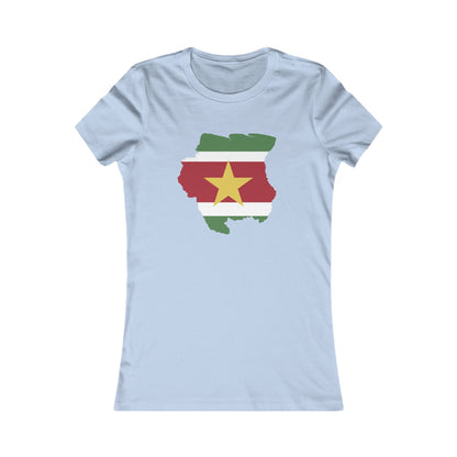 Favoriete Suriname-T-shirt voor dames