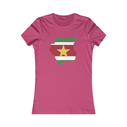 Favoriete Suriname-T-shirt voor dames