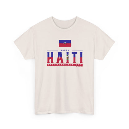 Unisex Heavy Haiti Katoenen T-shirt