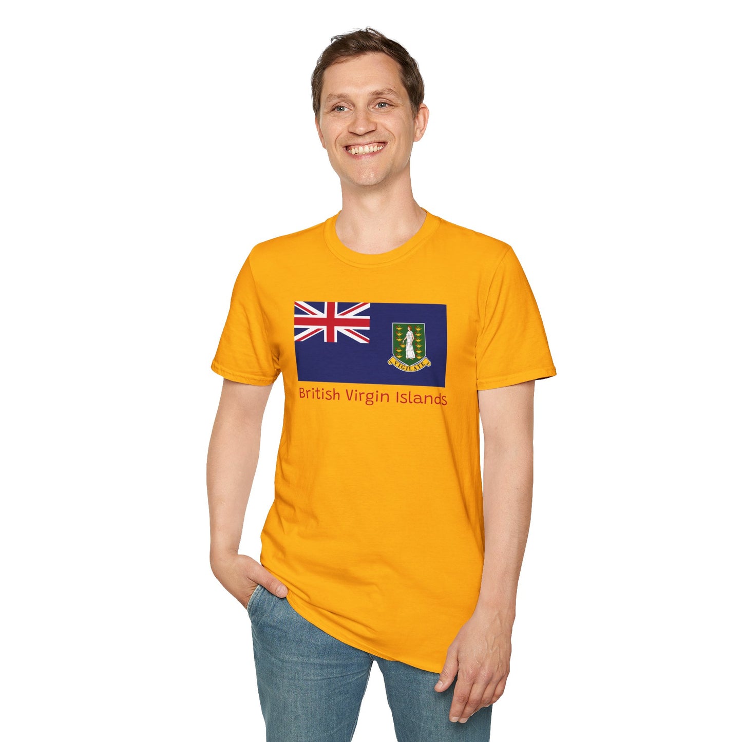 Unisex British Virgin Islands Softstyle T-Shirt