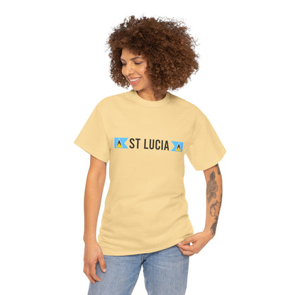 Unisex Heavy Saint Luica Cotton Tee