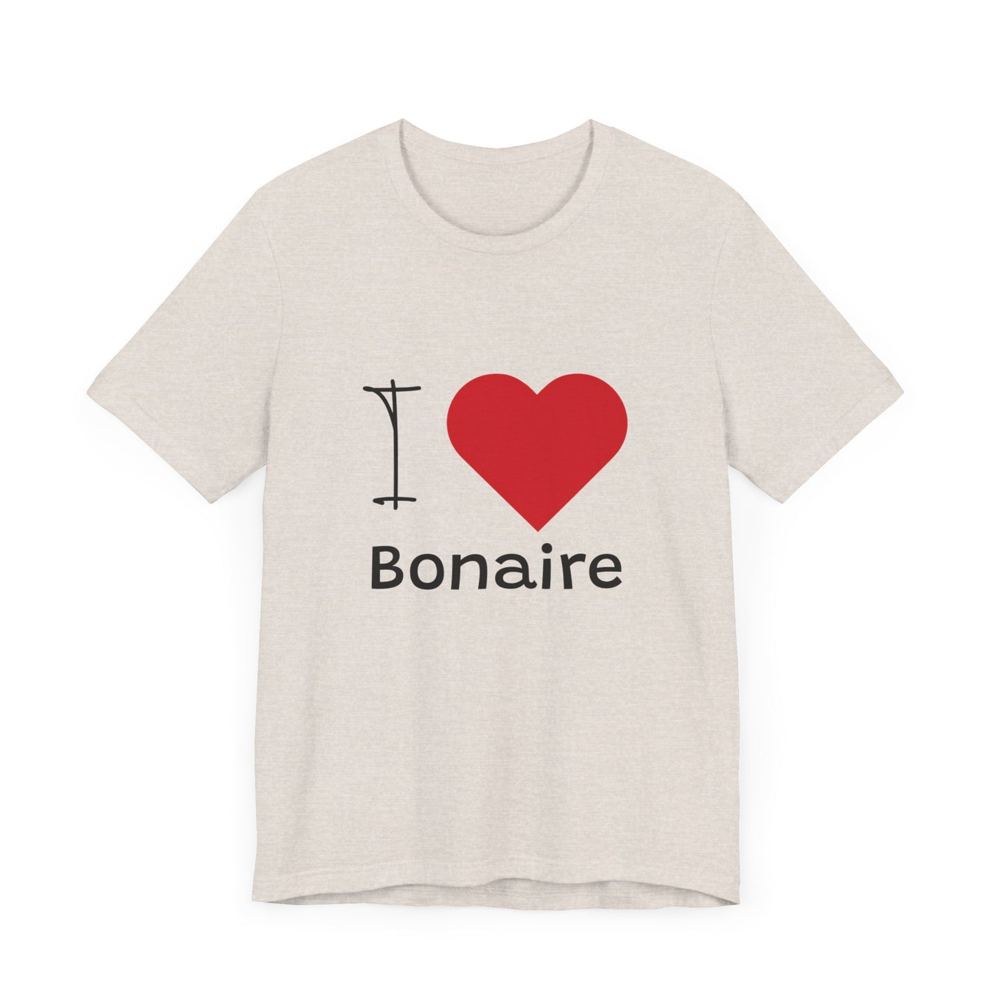 Unisex Jersey Bonaire T-shirt met korte mouwen 