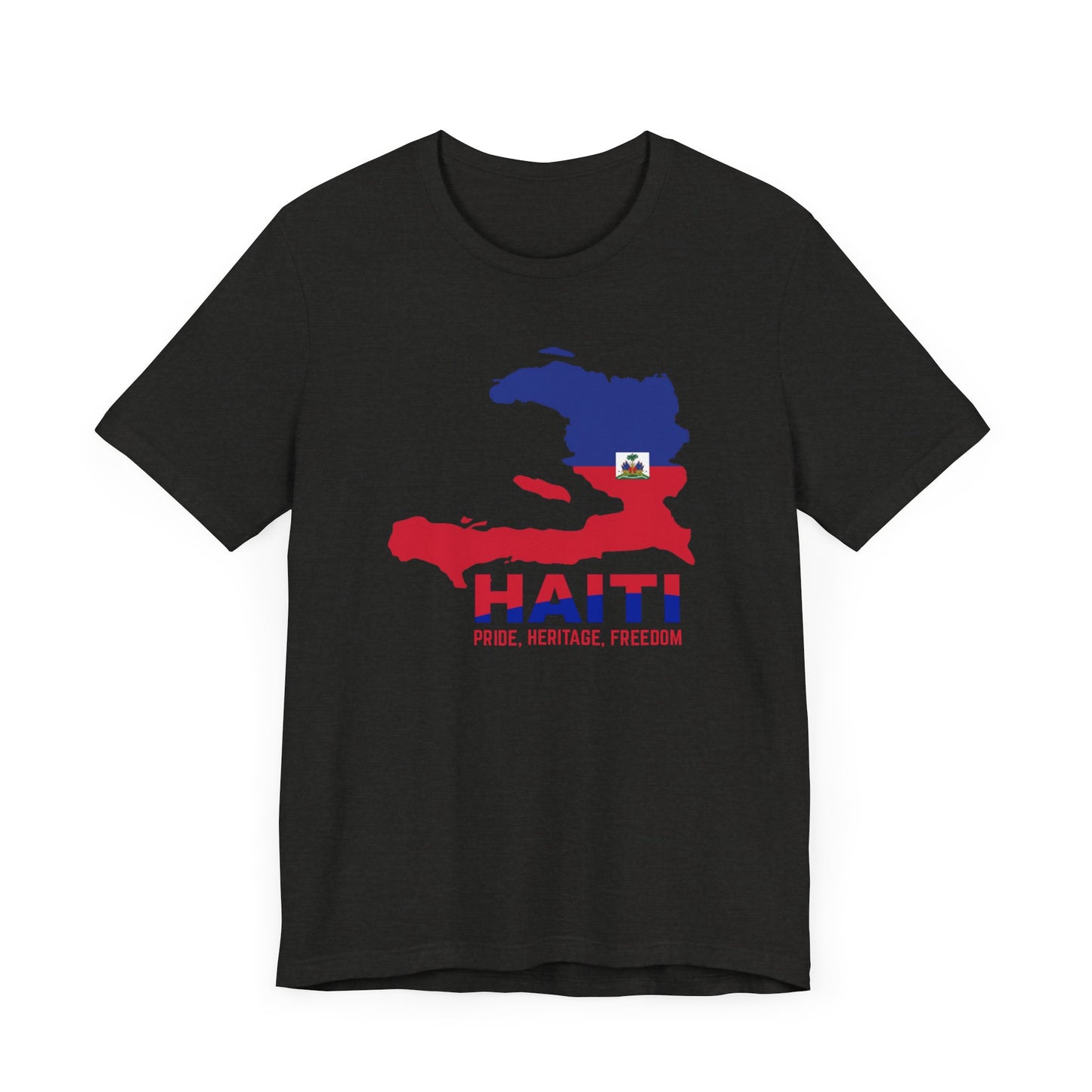 Unisex Jersey Haiti T-shirt met korte mouwen