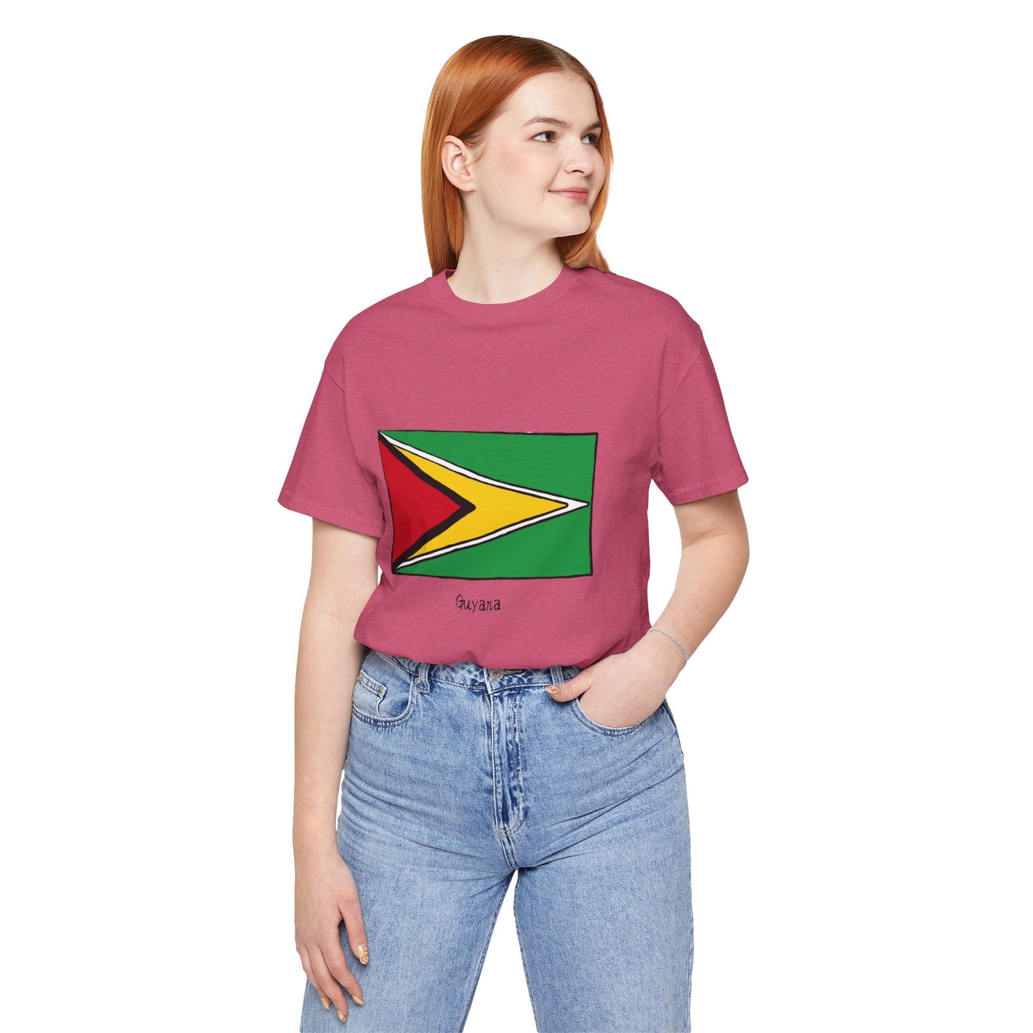 Unisex Jersey Guyana Short Sleeve Tee