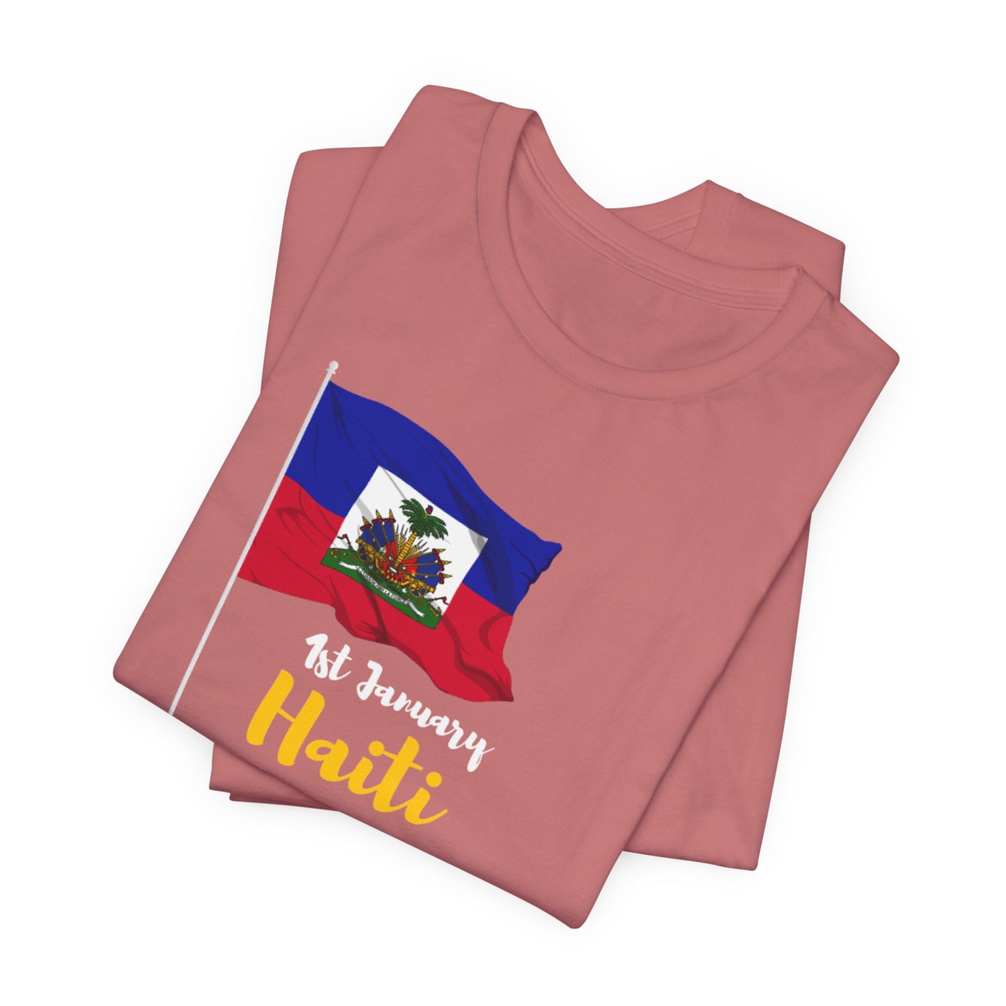 Unisex Jersey Haiti Short Sleeve Tee