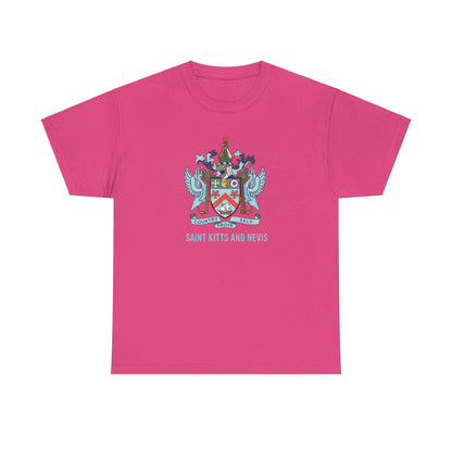 Unisex Heavy Saint Kitts and Nevis Cotton Tee