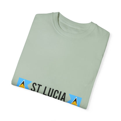 Unisex Garment-Dyed T-Shirt - ST LUCIA