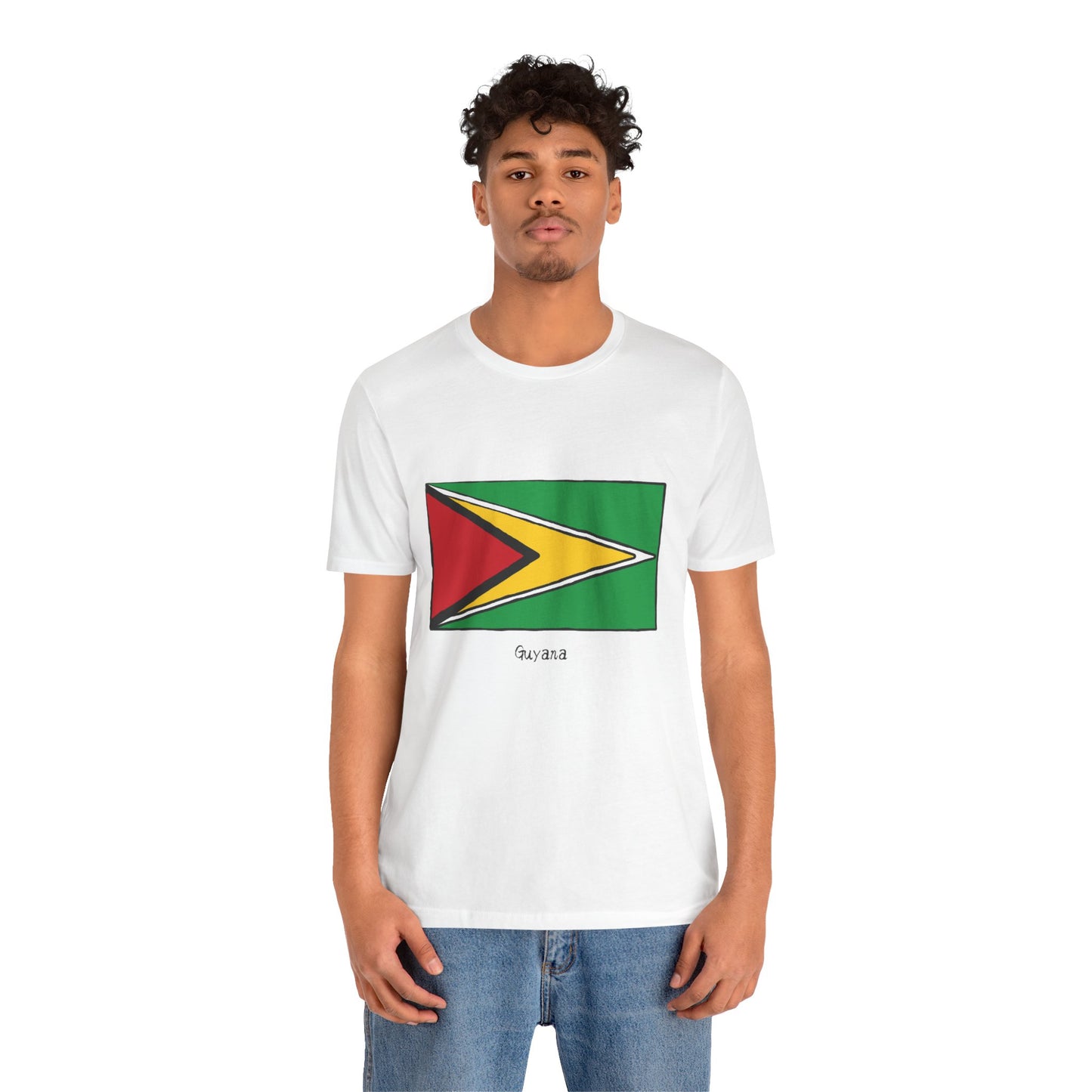 Unisex Jersey Guyana Short Sleeve Tee