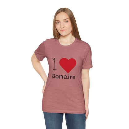 Unisex Jersey Bonaire T-shirt met korte mouwen 