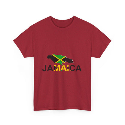 T-shirt met Jamaicaanse vlag