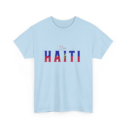 Unisex Heavy Haiti Katoenen T-shirt