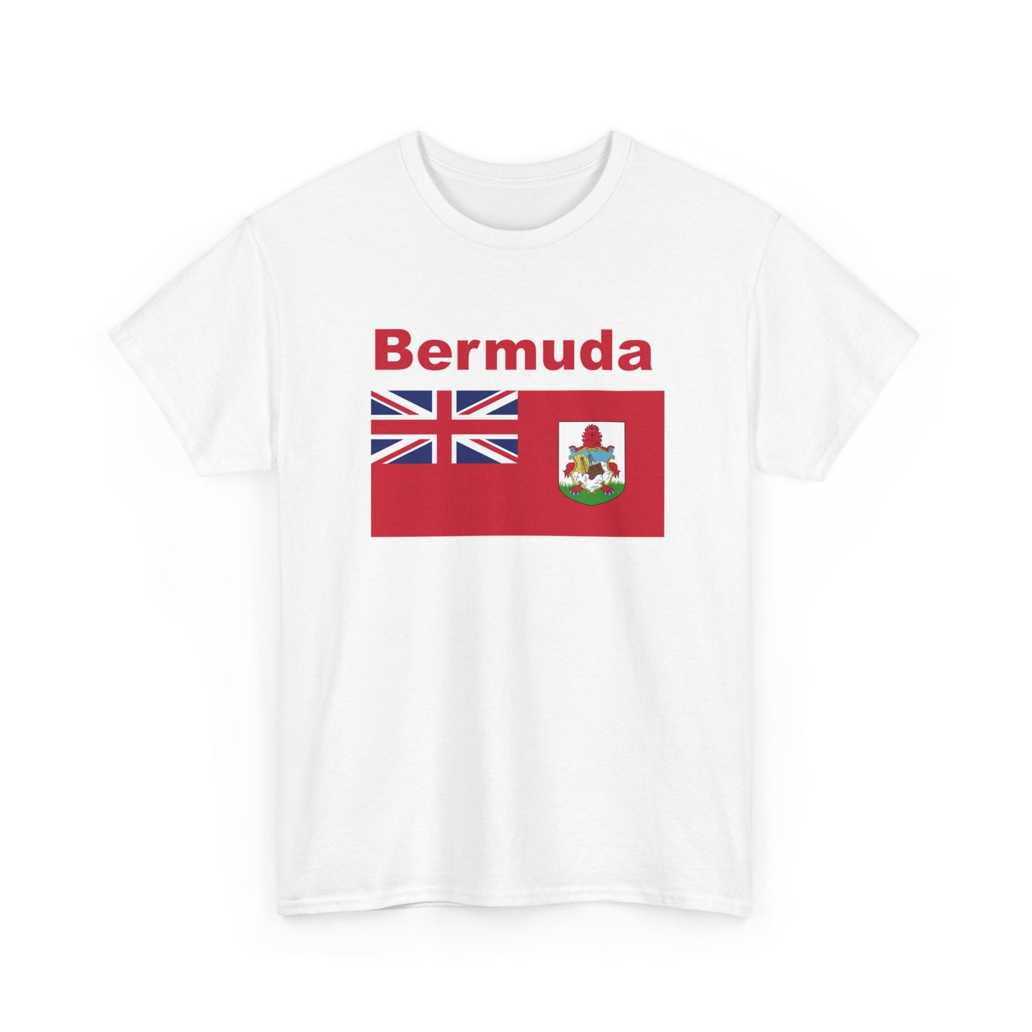 Unisex zwaar Bermuda katoenen T-shirt 