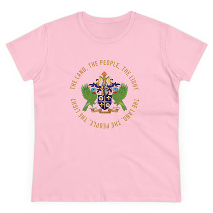 Women's Midweight Saint Luica Cotton Tee