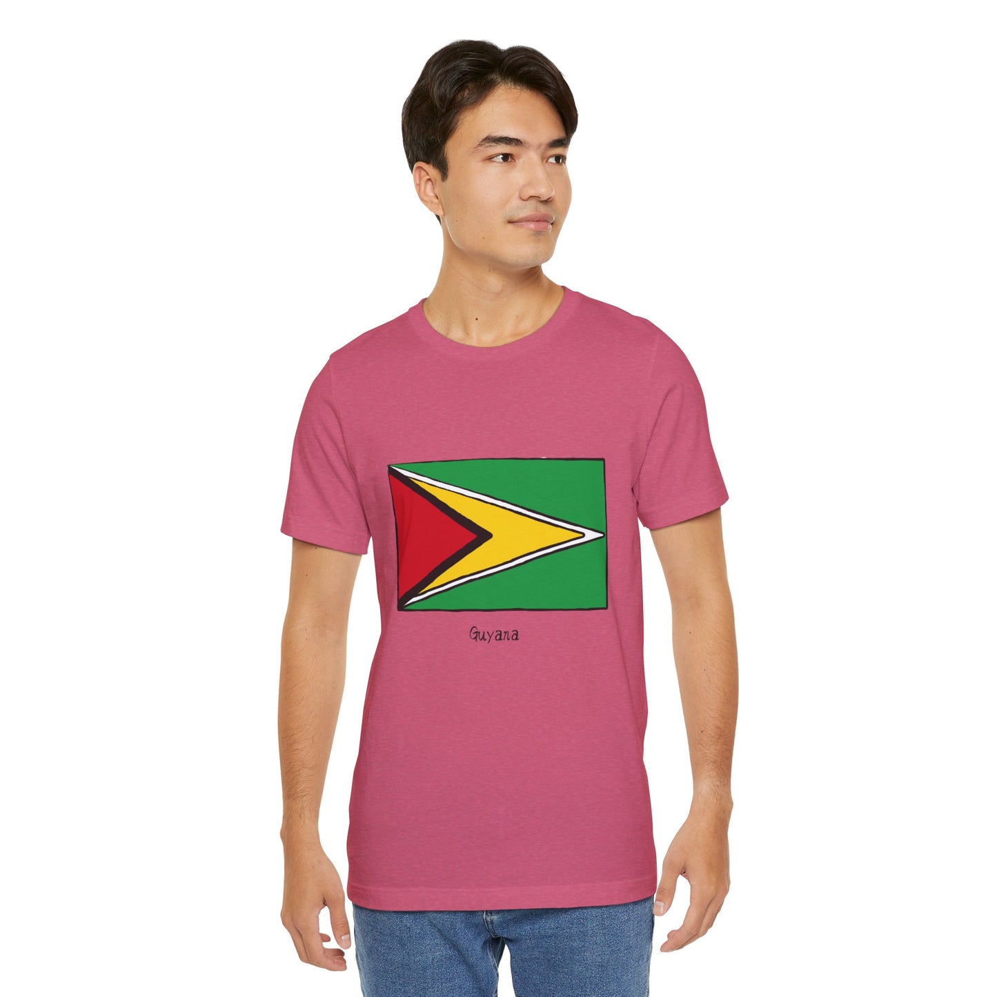 Unisex Jersey Guyana Short Sleeve Tee