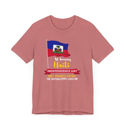 Unisex Jersey Haiti Short Sleeve Tee