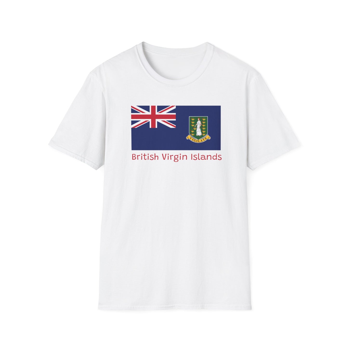 Unisex British Virgin Islands Softstyle T-Shirt