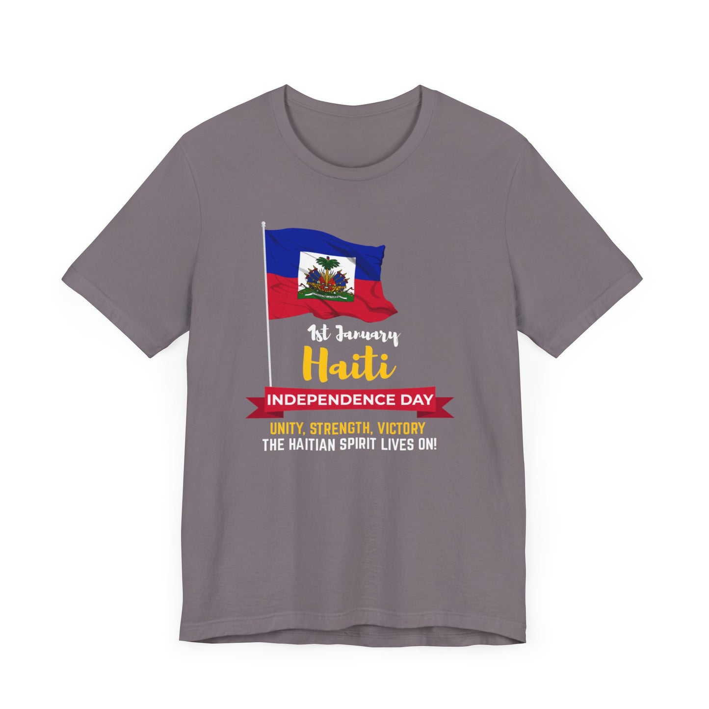 Unisex Jersey Haiti Short Sleeve Tee