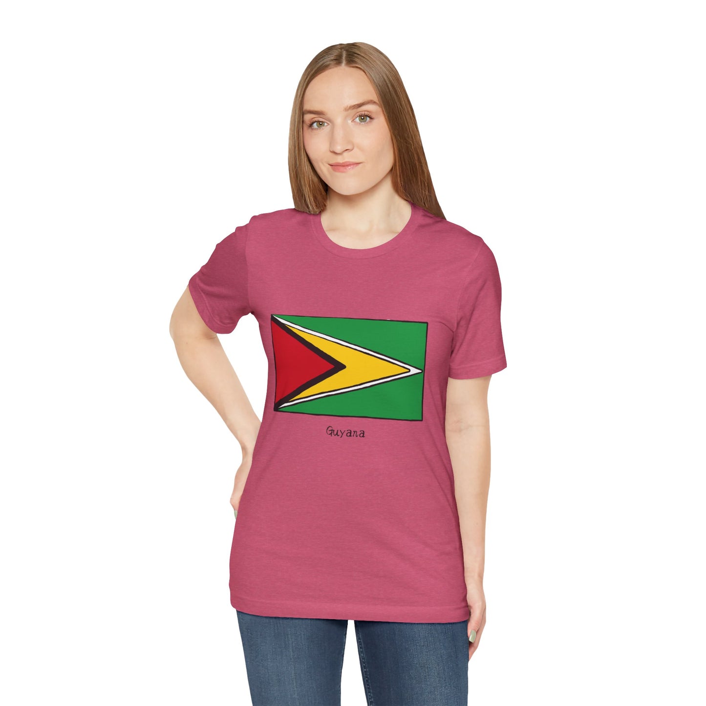 Unisex Jersey Guyana Short Sleeve Tee