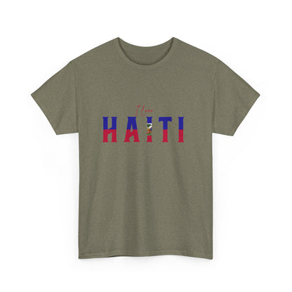 Unisex Heavy Haiti Katoenen T-shirt