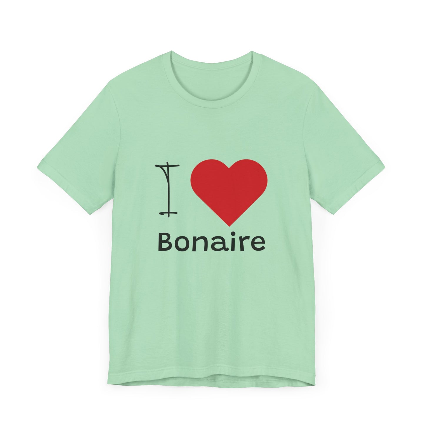 Unisex Jersey Bonaire T-shirt met korte mouwen 