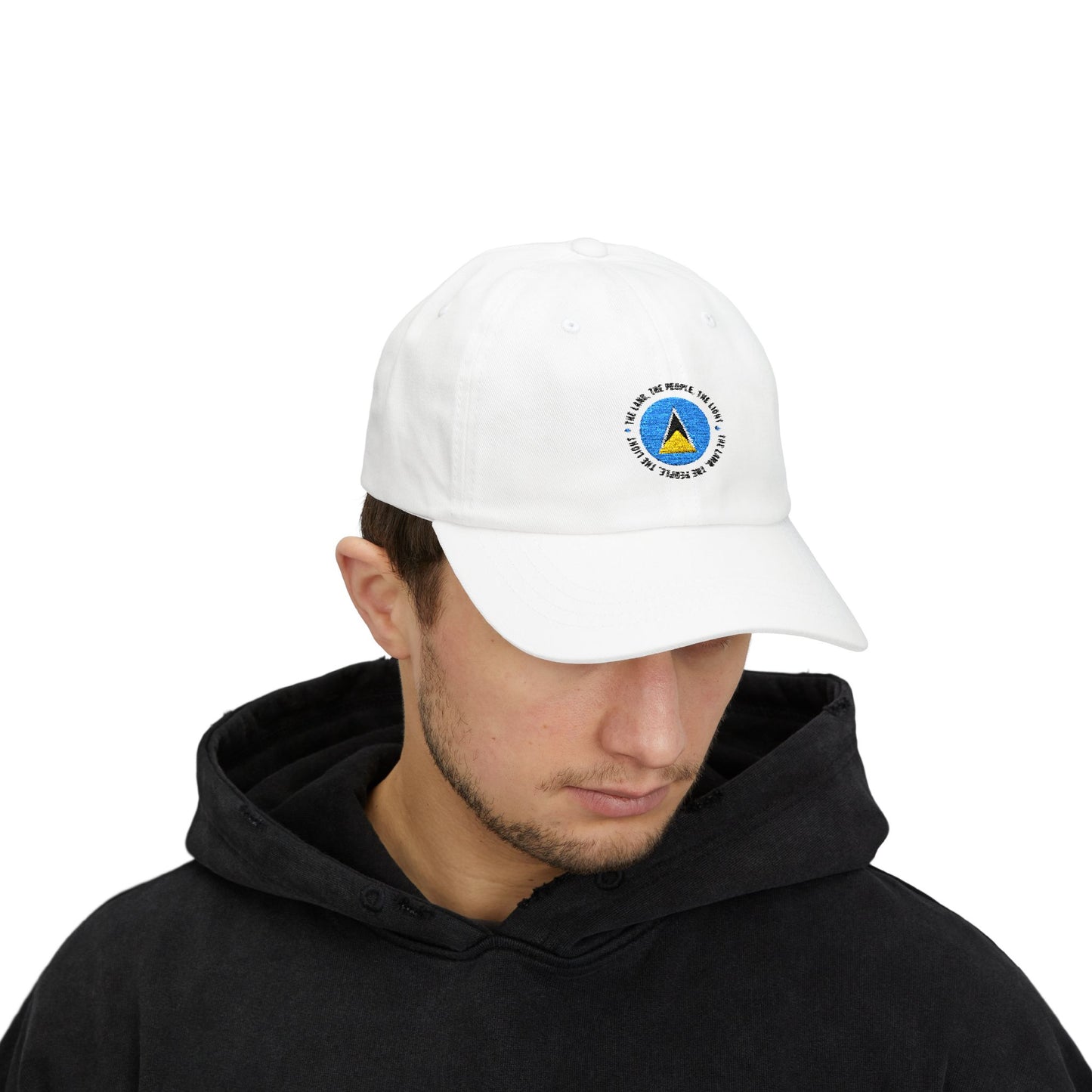 Cap Saint Lucia Flag Classic Dad Cap