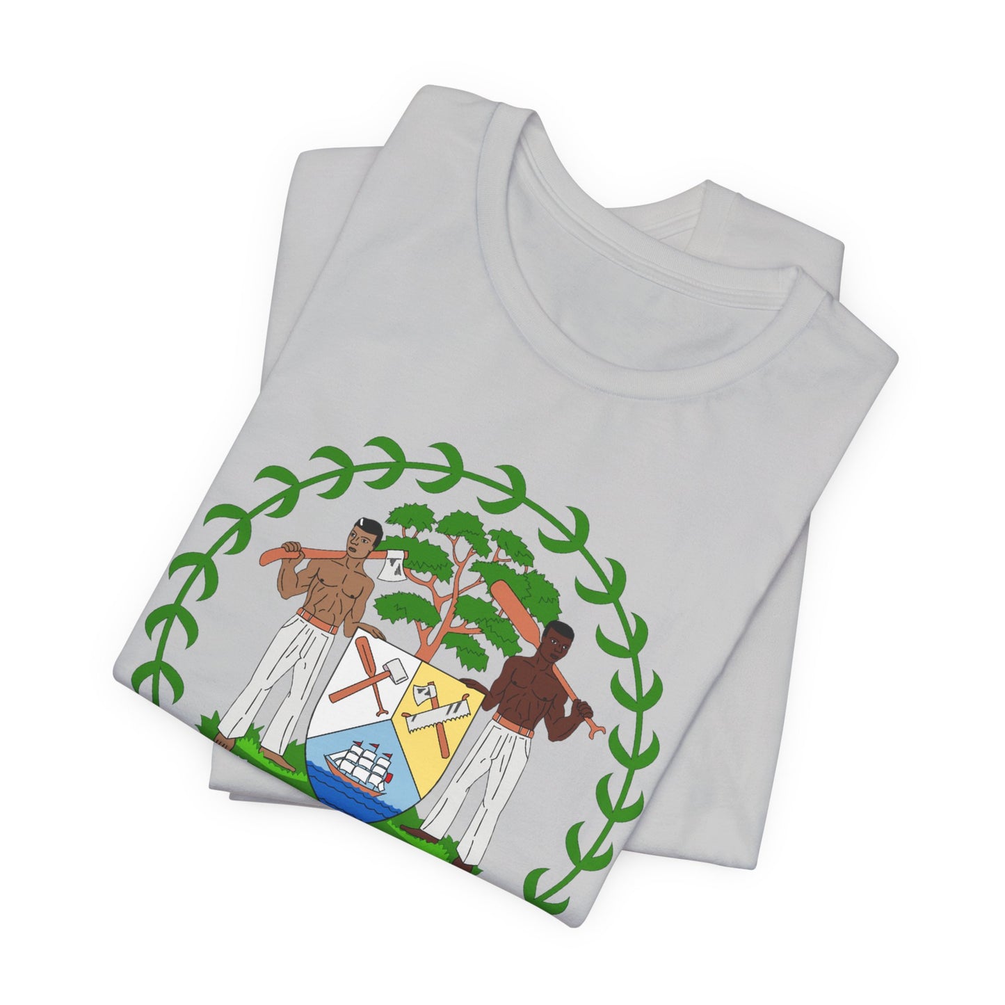 Unisex Jersey Belize T-shirt met korte mouwen 