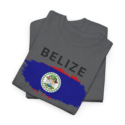 Unisex Zware Belize Katoenen T-shirt 