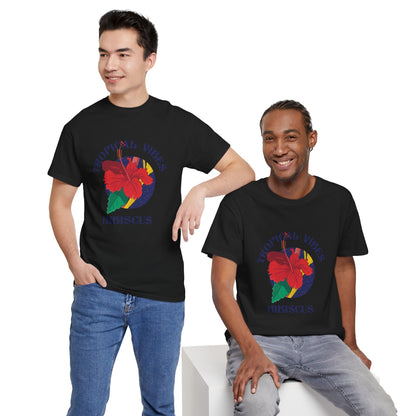 Unisex Heavy Haiti Katoenen T-shirt