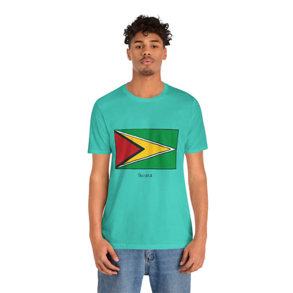 Unisex Jersey Guyana Short Sleeve Tee