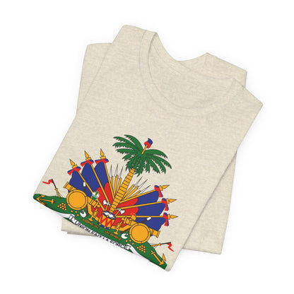 Unisex Jersey Haiti T-shirt met korte mouwen