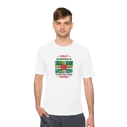 Unisex vochtafvoerend Dominica T-shirt