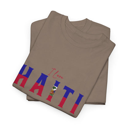 Unisex Heavy Haiti Katoenen T-shirt