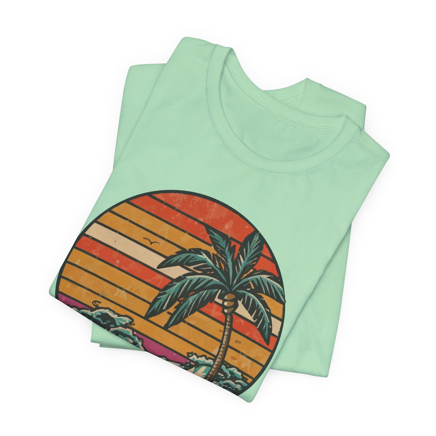 Unisex Jersey Belize T-shirt met korte mouwen 