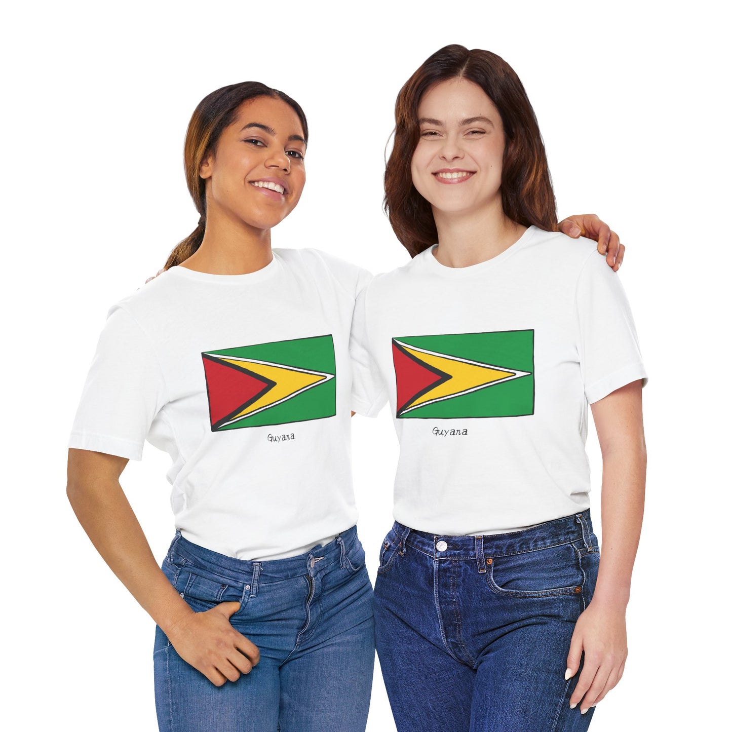 Unisex Jersey Guyana Short Sleeve Tee