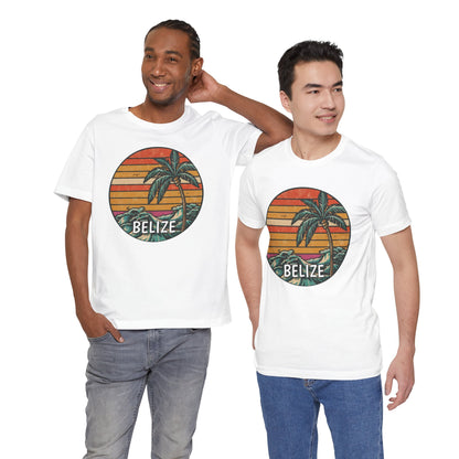 Unisex Jersey Belize T-shirt met korte mouwen 