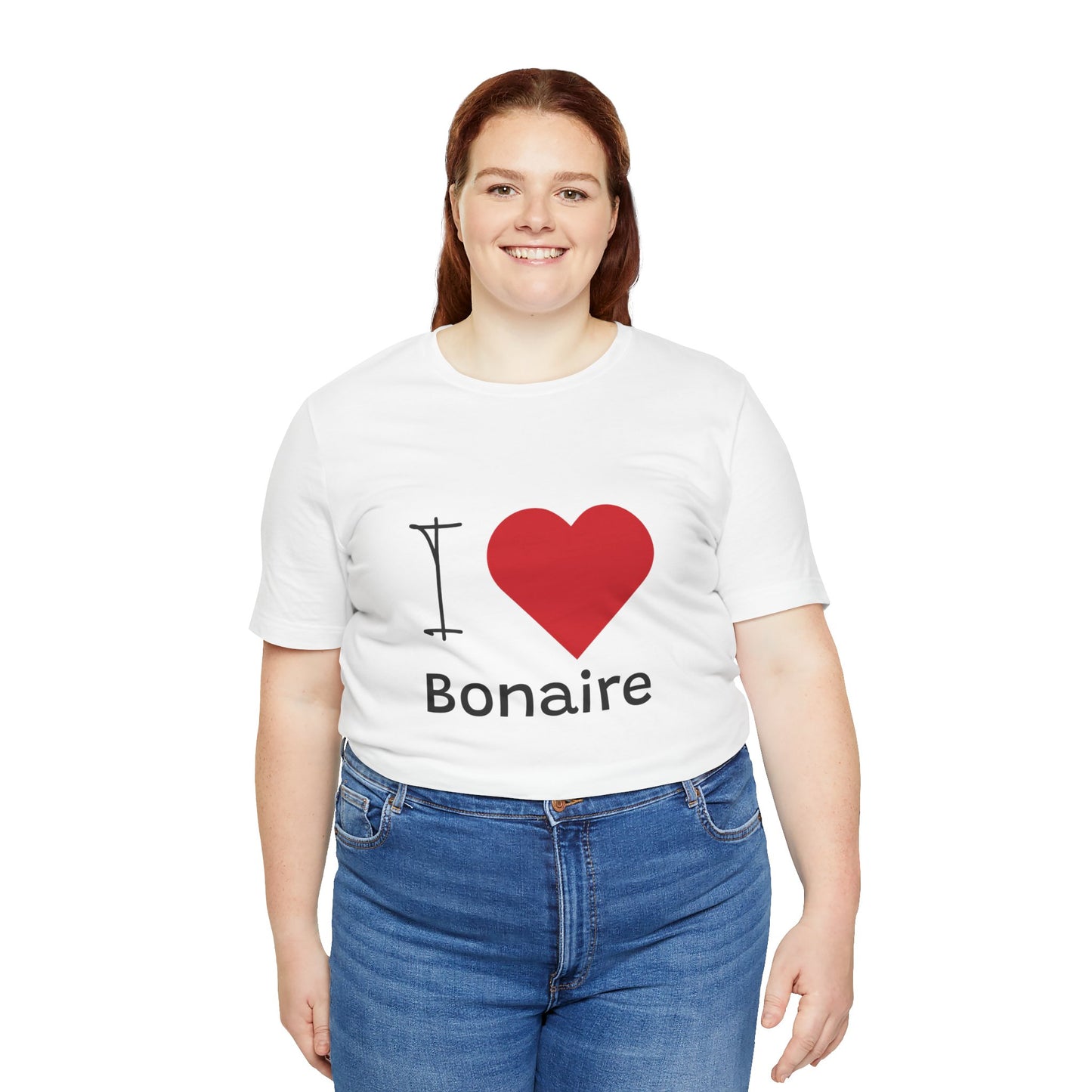 Unisex Jersey Bonaire T-shirt met korte mouwen 