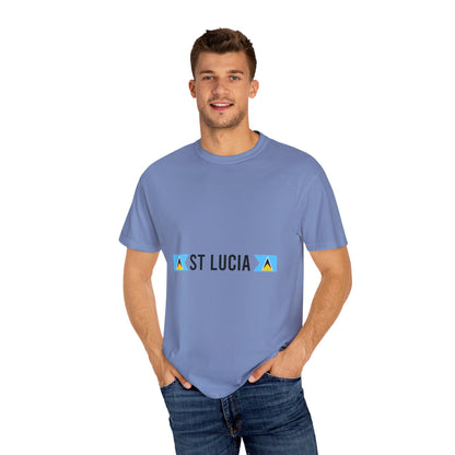 Unisex Garment-Dyed T-Shirt - ST LUCIA