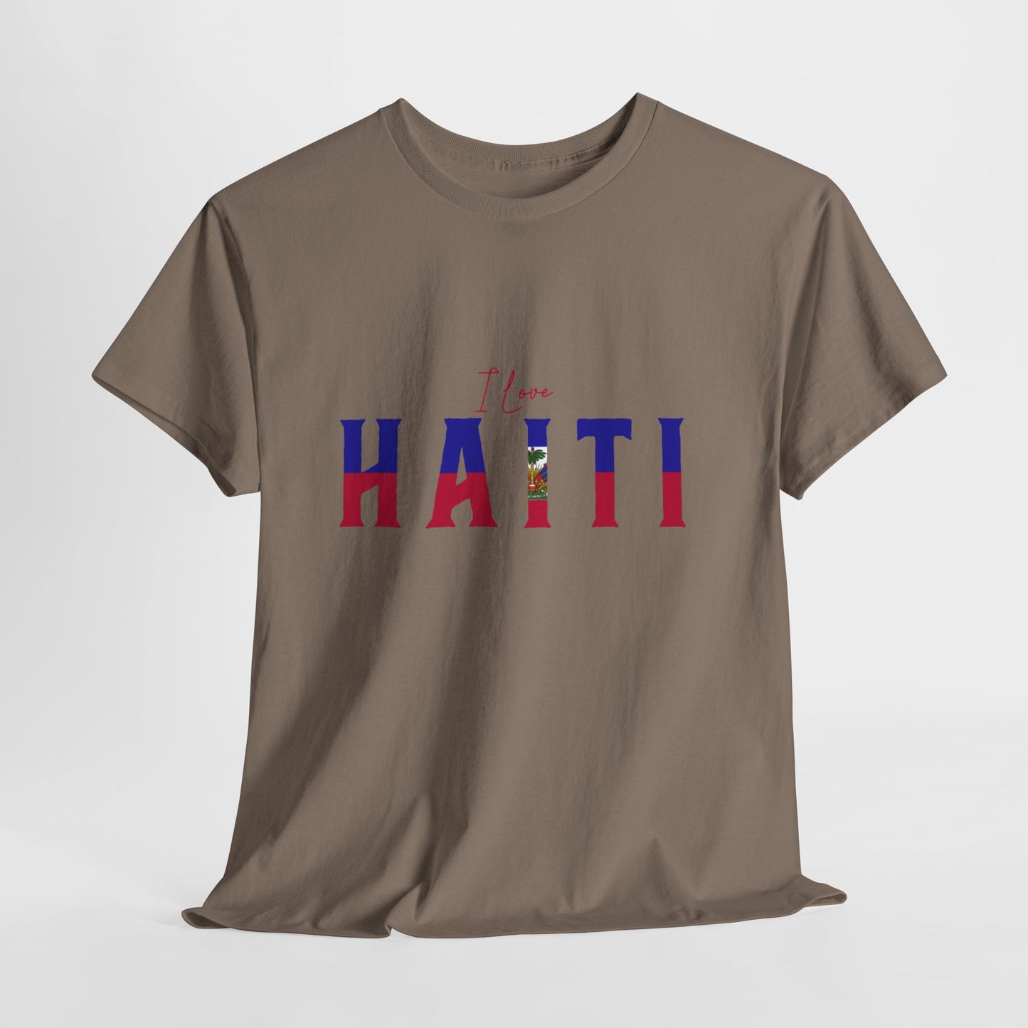 Unisex Heavy Haiti Katoenen T-shirt