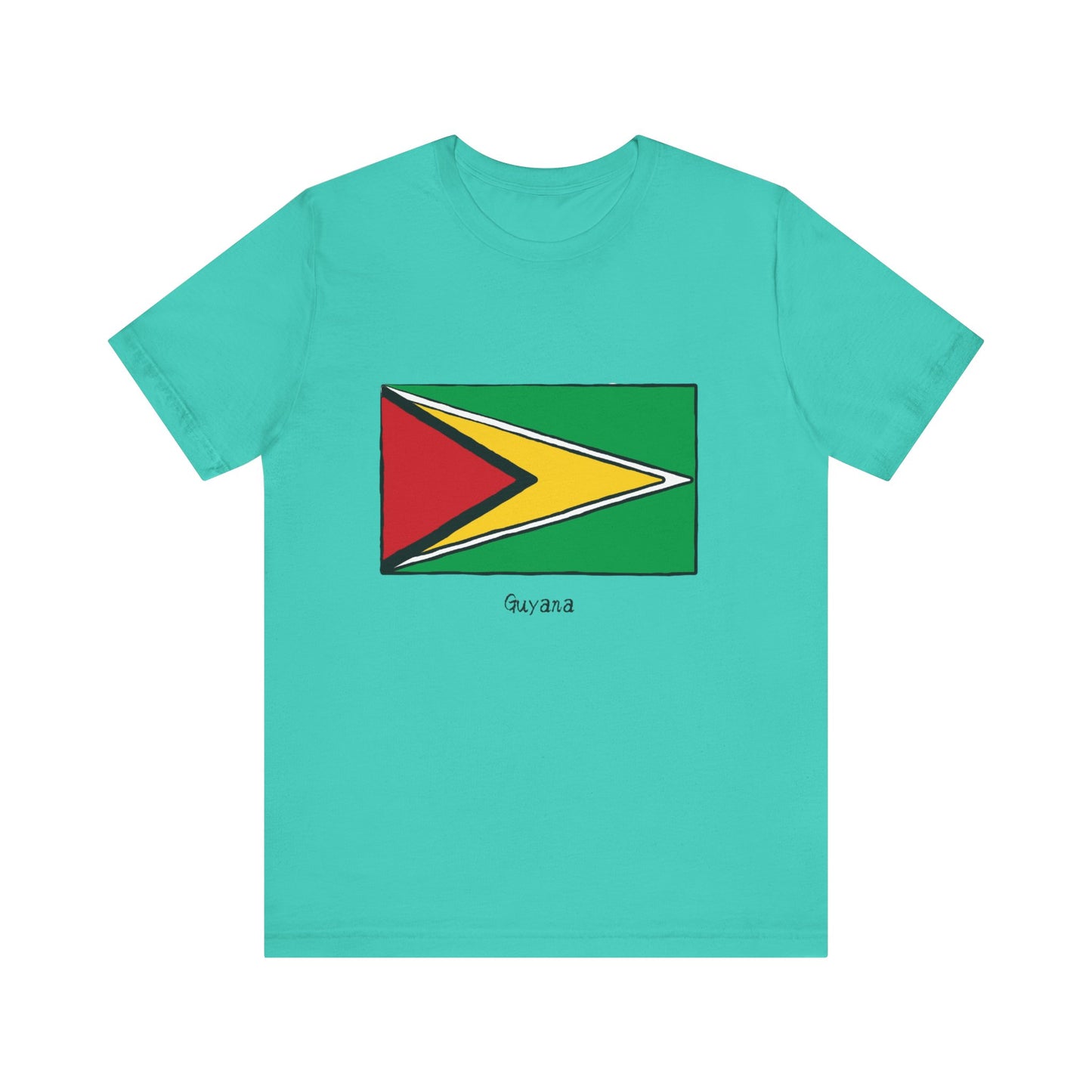 Unisex Jersey Guyana Short Sleeve Tee