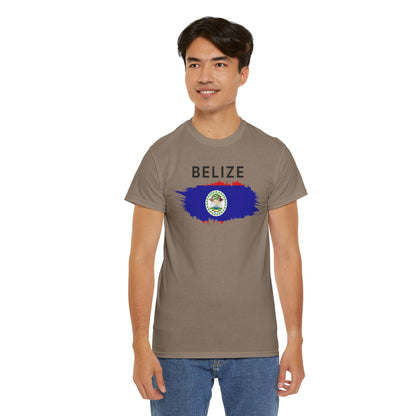 Unisex Zware Belize Katoenen T-shirt 