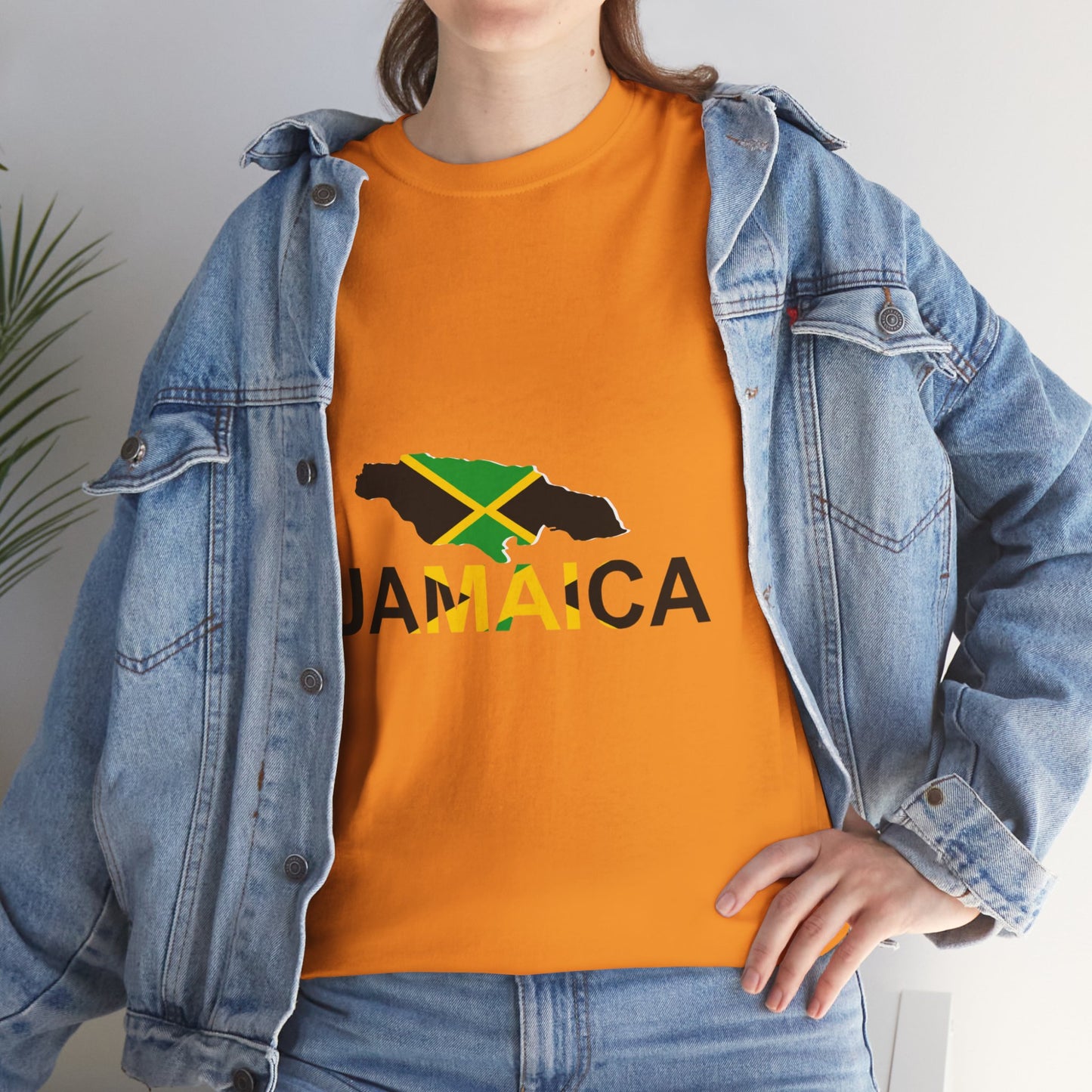 T-shirt met Jamaicaanse vlag