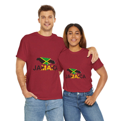 T-shirt met Jamaicaanse vlag