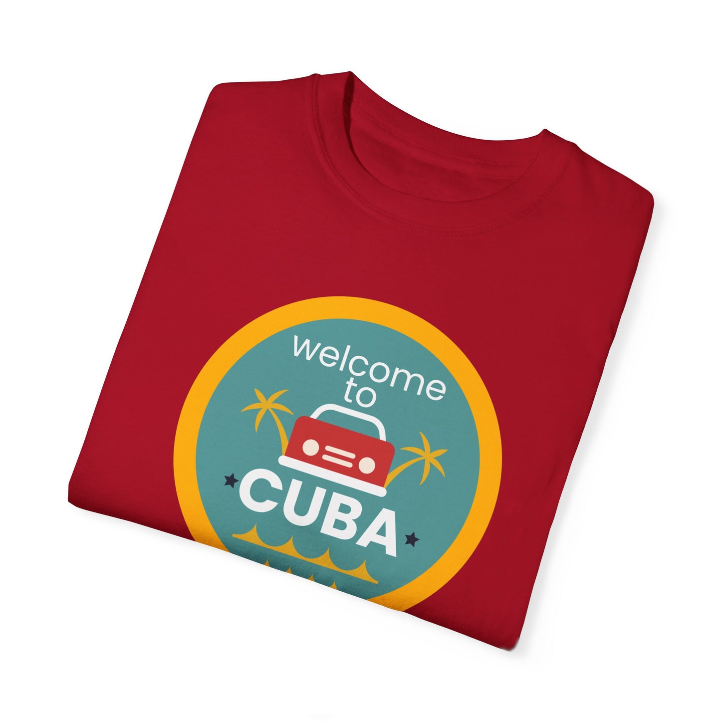 Unisex Garment-Dyed Cuba T-shirt