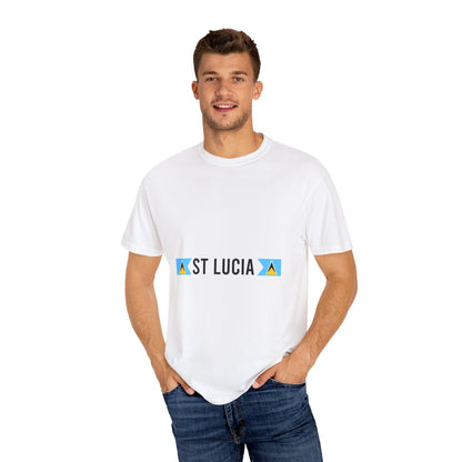 Unisex Garment-Dyed T-Shirt - ST LUCIA