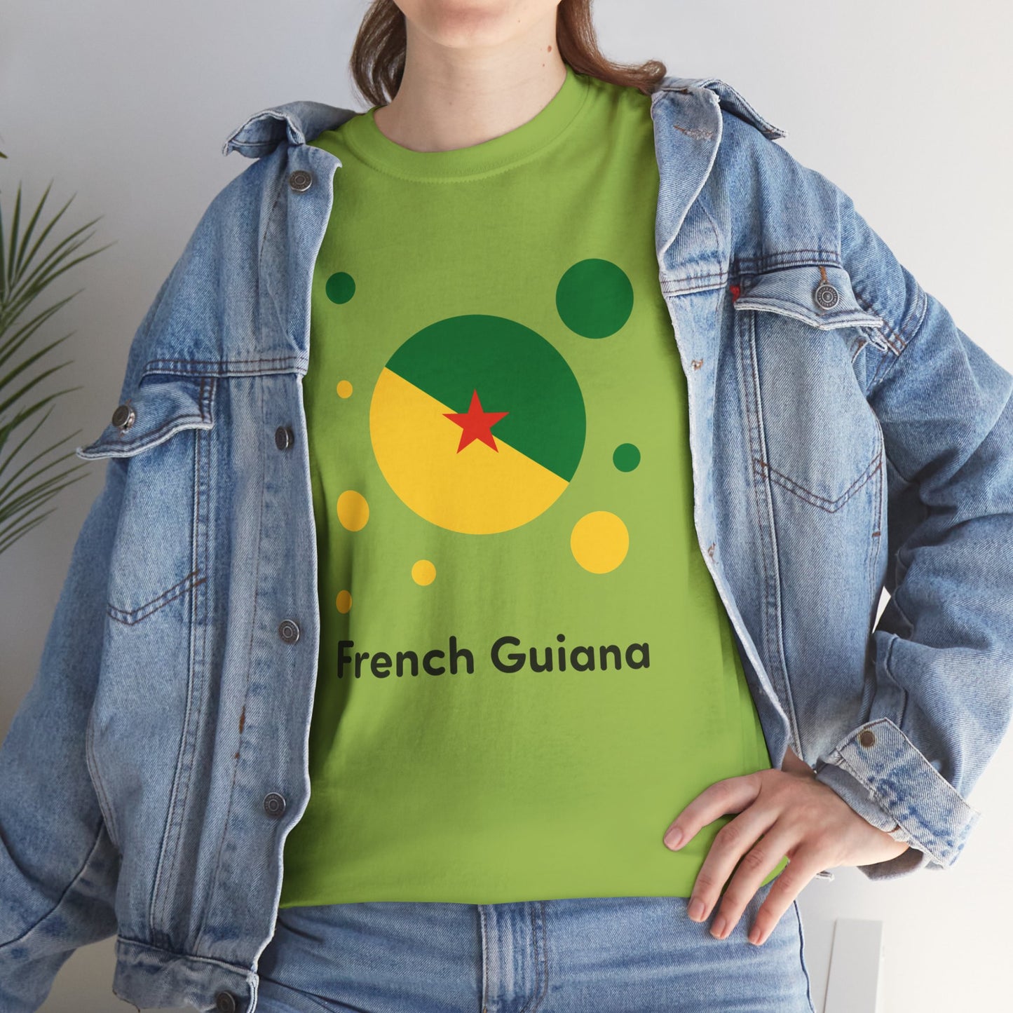 Unisex Heavy French Guiana Cotton Tee