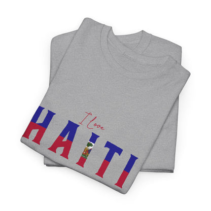 Unisex Heavy Haiti Katoenen T-shirt